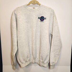 Hard Rock Cafe "Rock N Roll" Honolulu Gray XL Sweatshirt